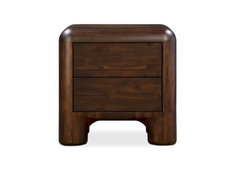 Rowan Nightstand Dark Brown by Moe's Home at Eve Furniture