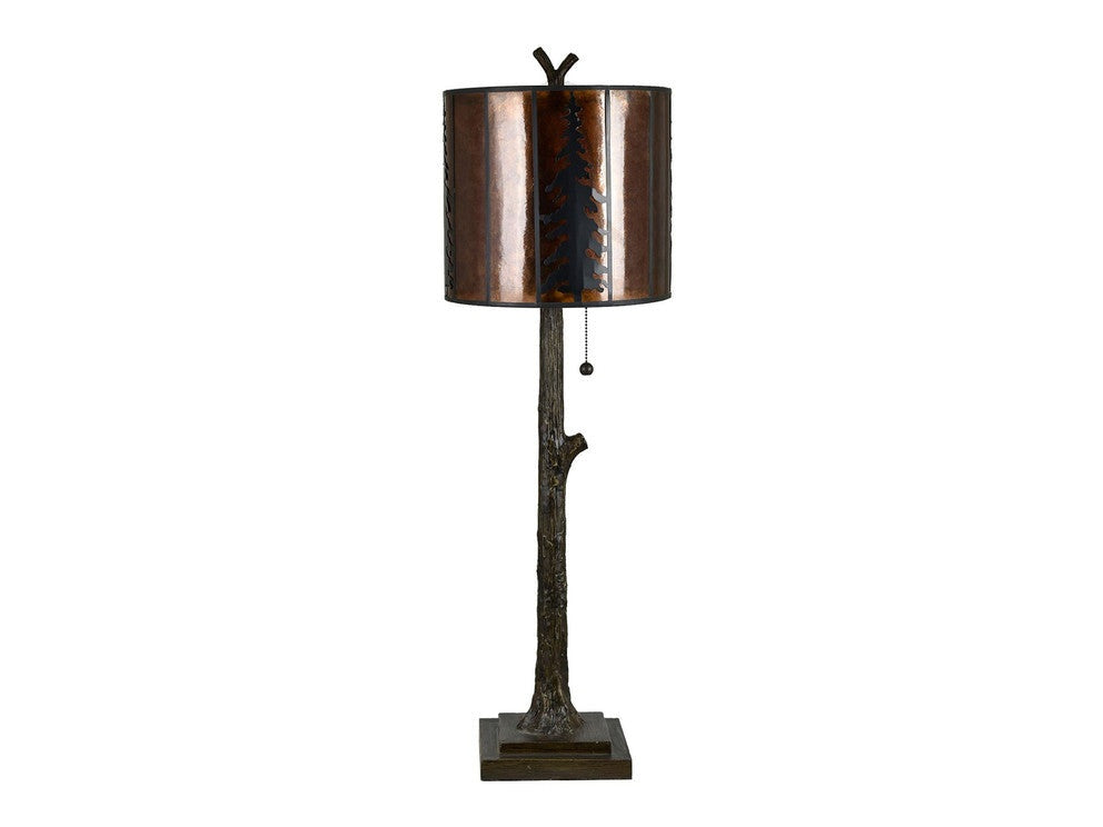 Rowan Oak Brown Table Lamp (Set of 2) by Crestview at Eve Furniture