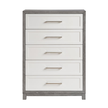 Rowan Two-tone Chest by Homelegance at Eve Furniture