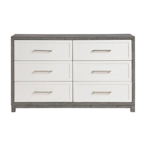Rowan Two-tone Dresser by Homelegance at Eve Furniture