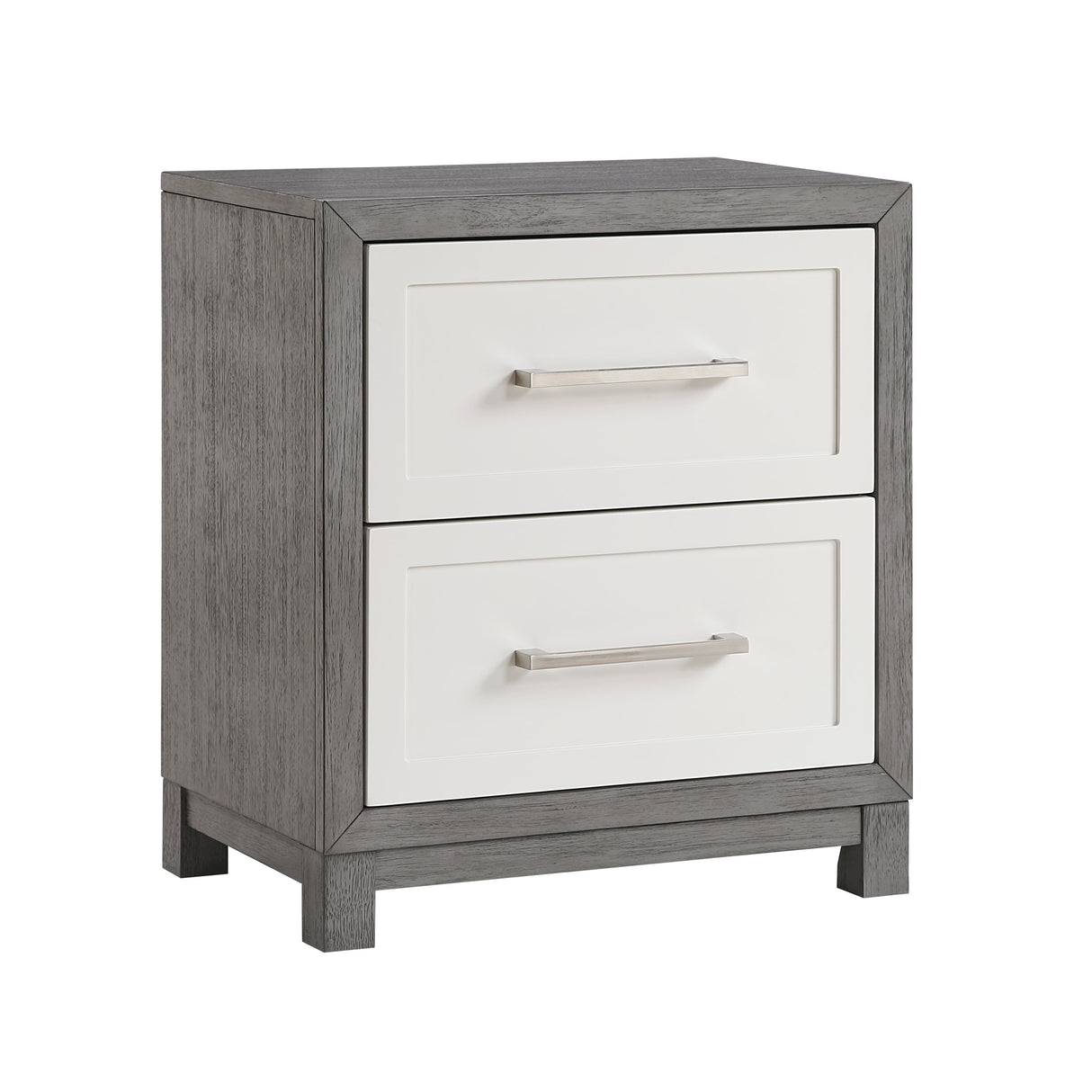 Rowan Two-tone Nightstand by Homelegance at Eve Furniture