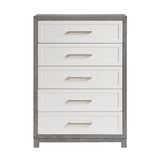 Rowan Two-tone Storage Platform Bedroom Set by Homelegance at Eve Furniture