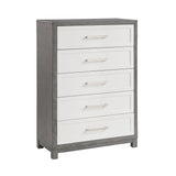 Rowan Two-tone Storage Platform Bedroom Set by Homelegance at Eve Furniture