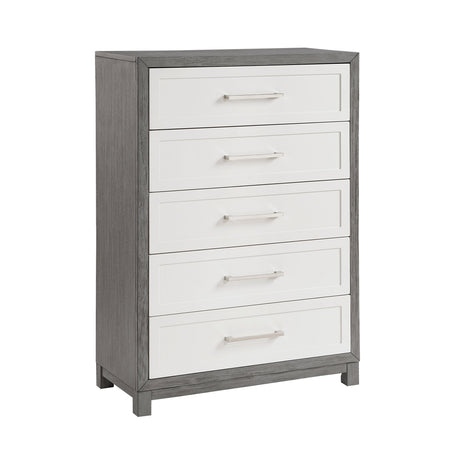 Rowan Two-tone Storage Platform Bedroom Set by Homelegance at Eve Furniture