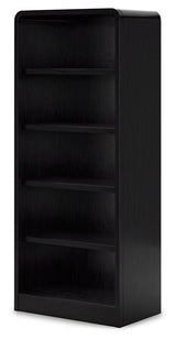 Rowanbeck Black 72" Bookcase by Ashley at Eve Furniture