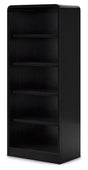 Rowanbeck Black 72" Bookcase by Ashley at Eve Furniture