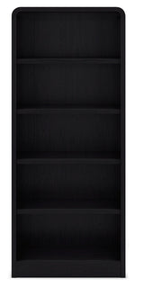 Rowanbeck Black 72" Bookcase