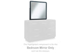 Rowanbeck Black Bedroom Mirror by Ashley at Eve Furniture