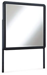 Rowanbeck Black Bedroom Mirror by Ashley at Eve Furniture