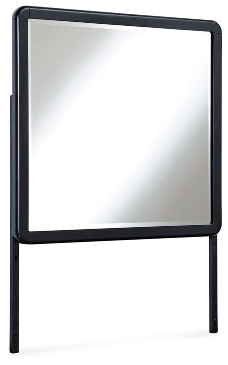 Rowanbeck Black Bedroom Mirror by Ashley at Eve Furniture