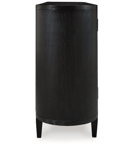 Rowanbeck Black Dining Server by Ashley at Eve Furniture