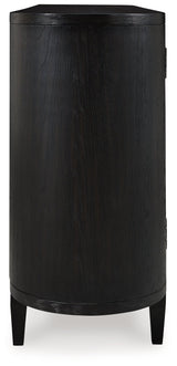 Rowanbeck Black Dining Server by Ashley at Eve Furniture