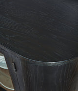 Rowanbeck Black Dining Server by Ashley at Eve Furniture