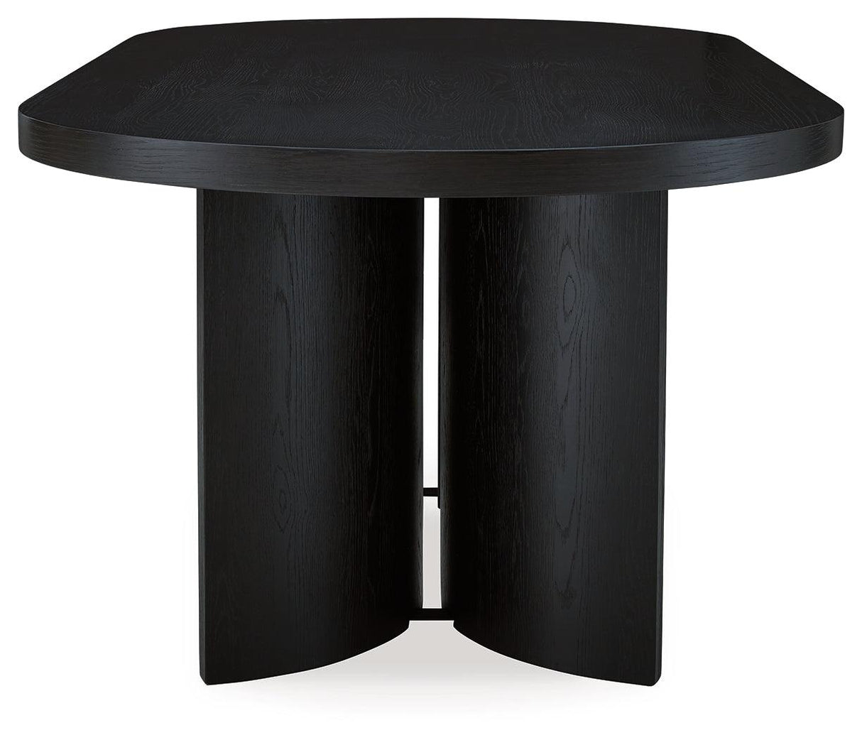Rowanbeck Black Dining Table by Ashley at Eve Furniture