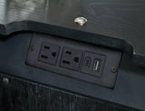 Rowanbeck Black Nightstand by Ashley at Eve Furniture