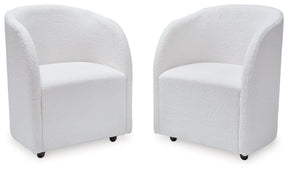 Rowanbeck Ivory Dining Chair, Set of 2 by Ashley at Eve Furniture
