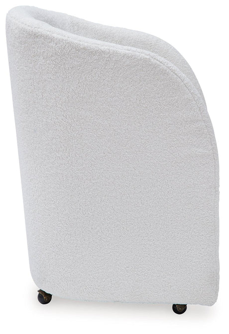 Rowanbeck Ivory Dining Chair, Set of 2 by Ashley at Eve Furniture