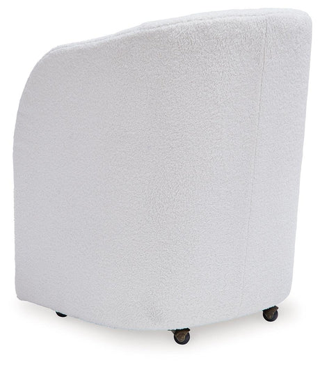 Rowanbeck Ivory Dining Chair, Set of 2 by Ashley at Eve Furniture