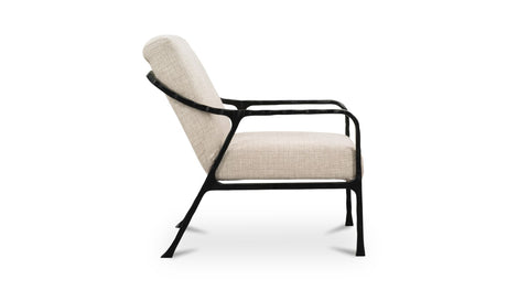 Rowe Accent Chair Beige by Moe's Home at Eve Furniture