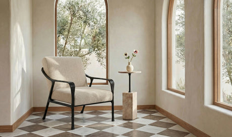 Rowe Accent Chair Beige by Moe's Home at Eve Furniture