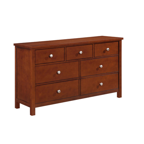 Rowe Dark Cherry Drawer Dresser by Homelegance at Eve Furniture