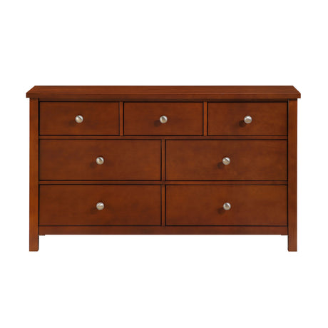 Rowe Dark Cherry Drawer Dresser by Homelegance at Eve Furniture