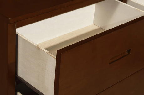 Rowe Dark Cherry Dresser by Homelegance at Eve Furniture