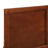 Rowe Dark Cherry Full Platform Bed by Homelegance at Eve Furniture