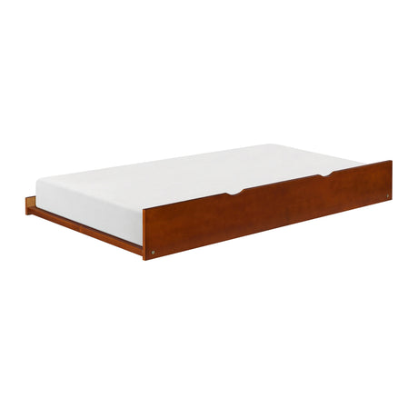 Rowe Dark Cherry Full Platform Bed by Homelegance at Eve Furniture