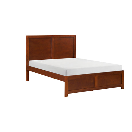 Rowe Dark Cherry Full Platform Bed by Homelegance at Eve Furniture