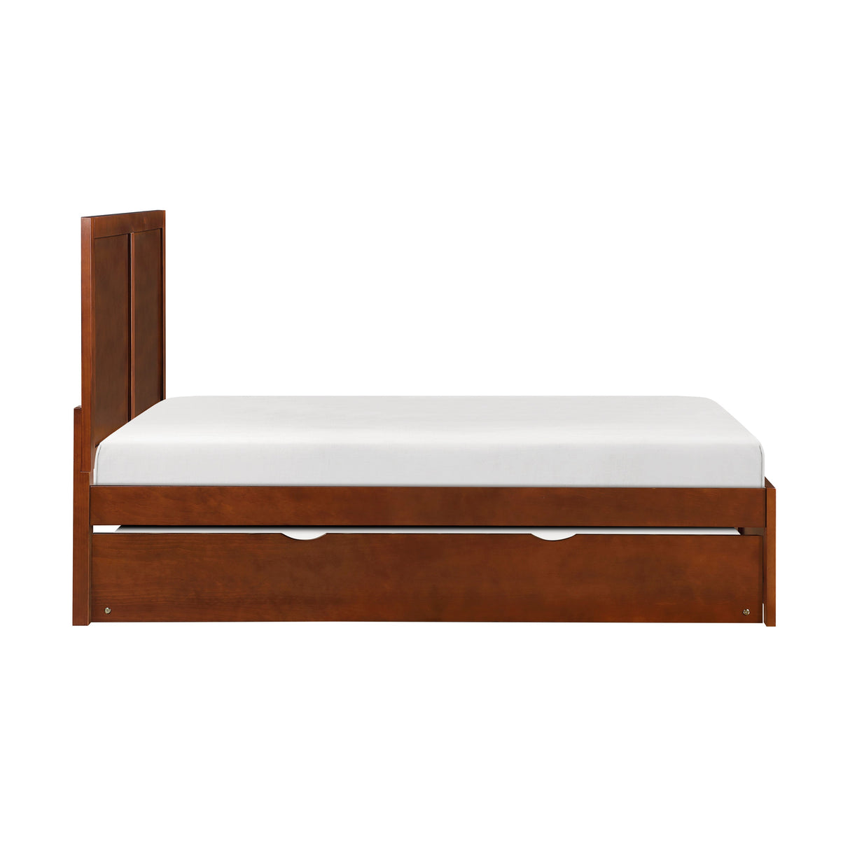 Rowe Dark Cherry Full Platform Bed by Homelegance at Eve Furniture