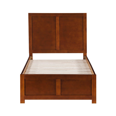 Rowe Dark Cherry Twin Platform Bed by Homelegance at Eve Furniture