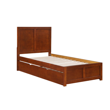 Rowe Dark Cherry Twin Platform Bed by Homelegance at Eve Furniture