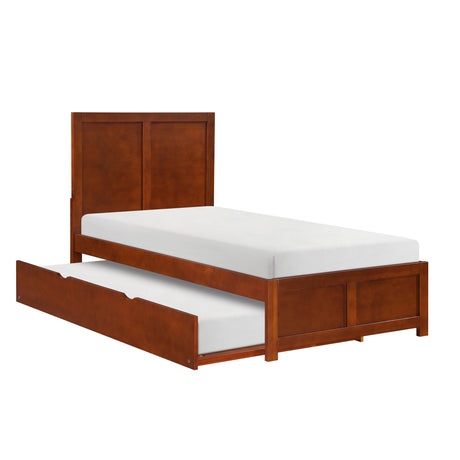 Rowe Dark Cherry Twin Platform Bed by Homelegance at Eve Furniture