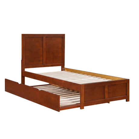 Rowe Dark Cherry Twin Platform Bed by Homelegance at Eve Furniture