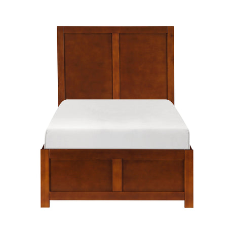 Rowe Dark Cherry Twin Platform Bed by Homelegance at Eve Furniture