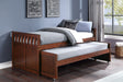 Rowe Dark Cherry Twin/Twin Bed by Homelegance at Eve Furniture