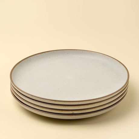 Rowe Dinner Plate, Ivory, Set of 4 by Mercana at Eve Furniture