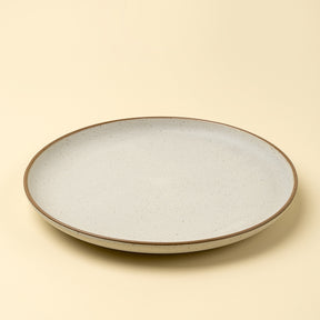 Rowe Dinner Plate, Ivory, Set of 4 by Mercana at Eve Furniture