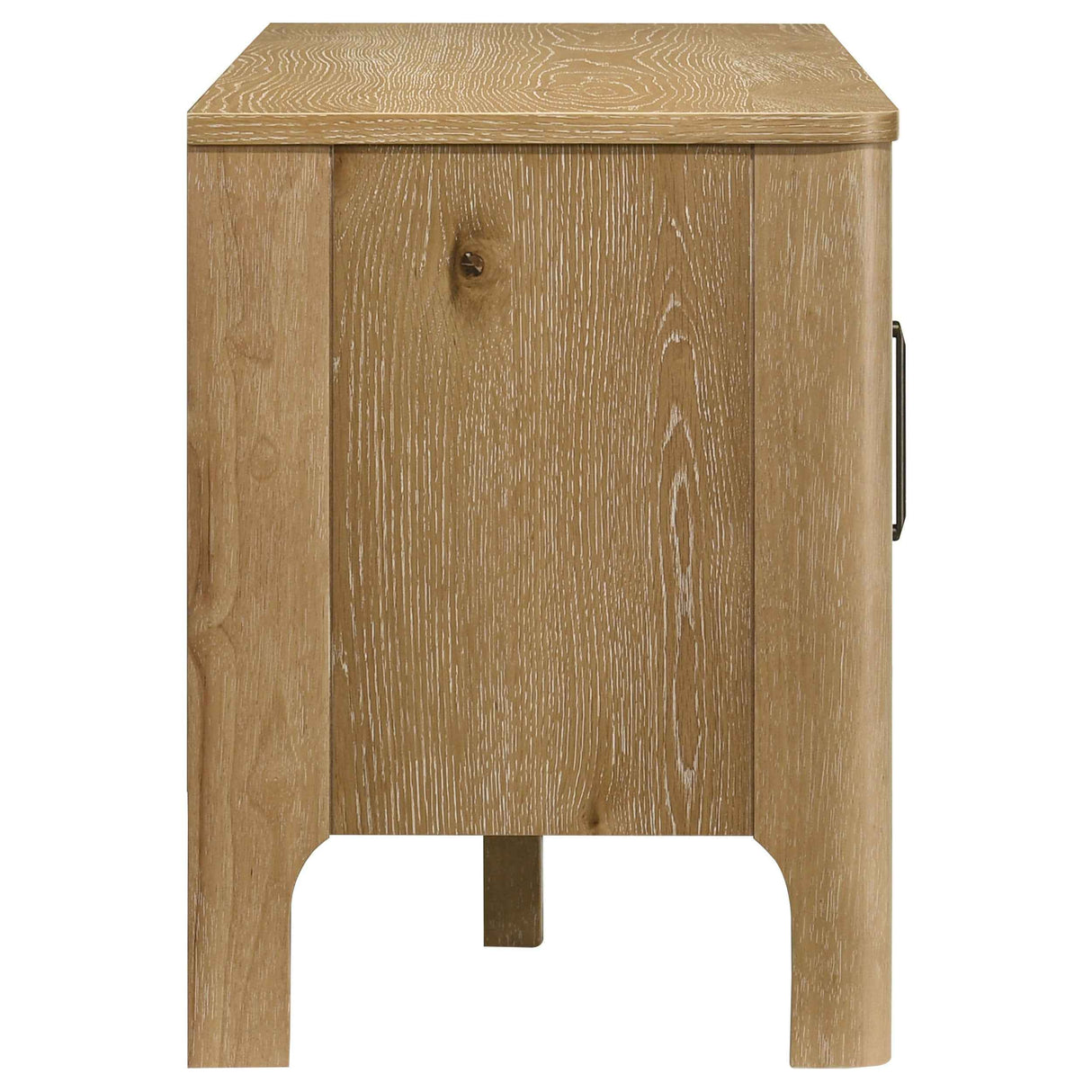 Rowe Light Oak 65-inch 2-door Wood TV Stand Media Console by Coaster at Eve Furniture