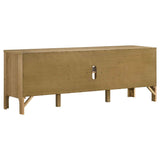 Rowe Light Oak 65-inch 2-door Wood TV Stand Media Console by Coaster at Eve Furniture