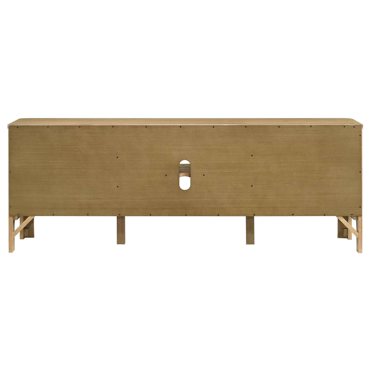 Rowe Light Oak 65-inch 2-door Wood TV Stand Media Console by Coaster at Eve Furniture