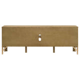 Rowe Light Oak 65-inch 2-door Wood TV Stand Media Console by Coaster at Eve Furniture
