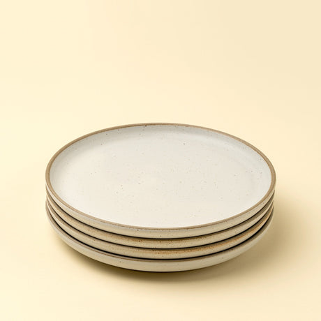 Rowe Small Plate, Ivory, Set of 4 by Mercana at Eve Furniture