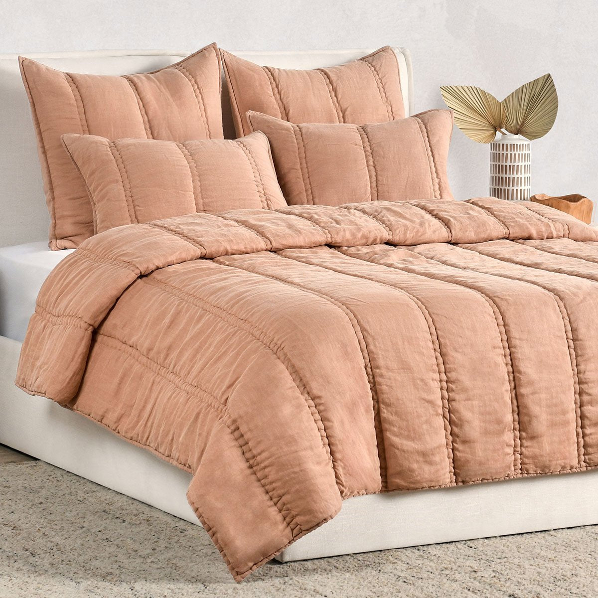 Rowen Clay Quilt Collection by Classic Home at Eve Furniture