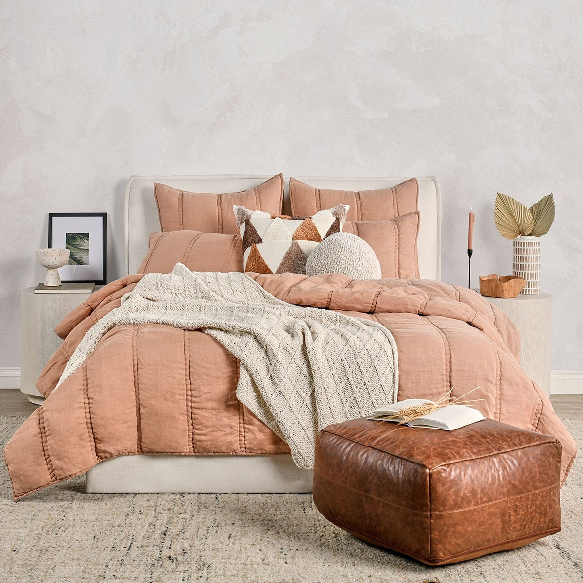 Rowen Clay Quilt Collection by Classic Home at Eve Furniture
