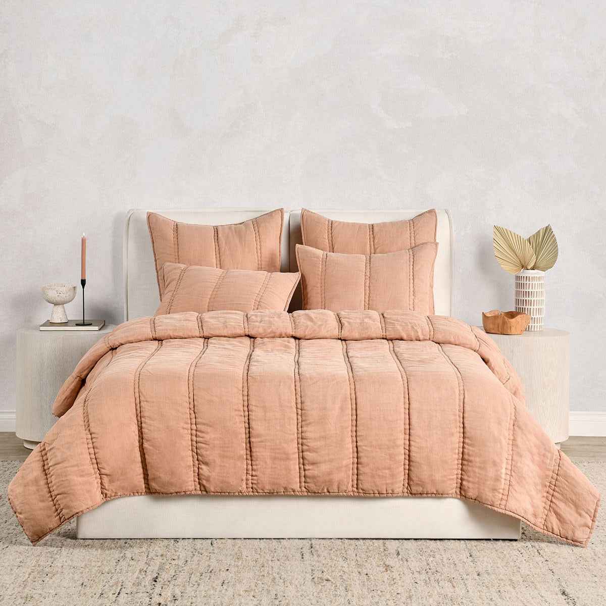 Rowen Clay Quilt Collection by Classic Home at Eve Furniture