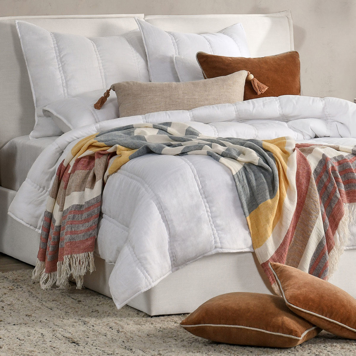 Rowen Cloud Quilt Collection by Classic Home at Eve Furniture