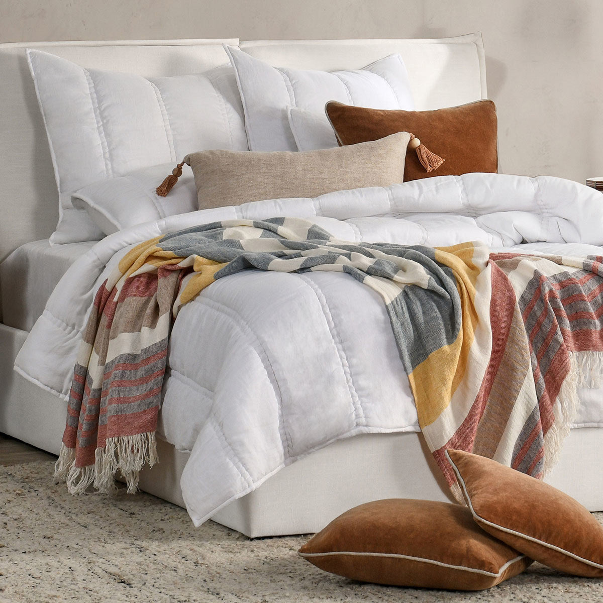 Rowen Cloud Quilt Collection by Classic Home at Eve Furniture