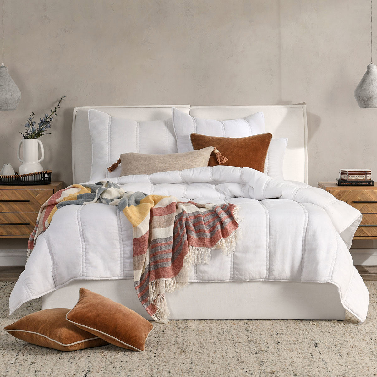 Rowen Cloud Quilt Collection by Classic Home at Eve Furniture
